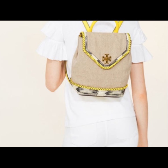 Tory Burch Handbags - Tory Burch canvas backpack